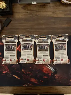 Pokemon TCG - Sun & Moon Burning Shadows Sleeved Booster Packs Complete Art Set - Image 2