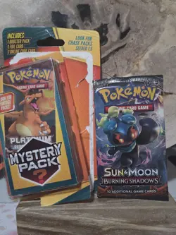 Pokemon Tcg Walgreens Mystery Pack 2021 Sun & Moon Burning Shadows Booster Pack - Image 1