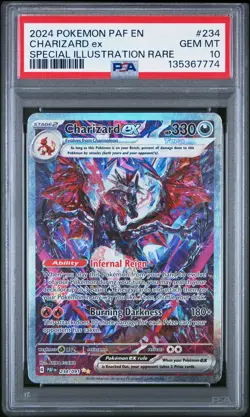 Charizard EX 234/091 Special Illustration Rare Pokemon PSA 10 *774 - Image 1