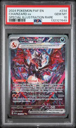 Charizard EX 234/091 Special Illustration Rare Pokemon PSA 10 *649 - Image 1