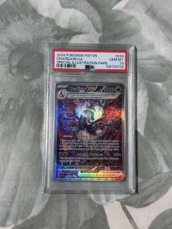PSA 10 Charizard EX 234/091 Pokemon Paldean Fates Special Illustration Rare SIR - Image 1