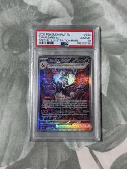 PSA 10 Charizard EX 234/091 Pokemon Paldean Fates Special Illustration Rare SIR - Image 2