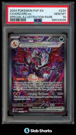 2024 POKEMON PALDEAN FATES 234/091 CHARIZARD EX SPECIAL ILLUSTRATION RARE PSA 10 - Image 1