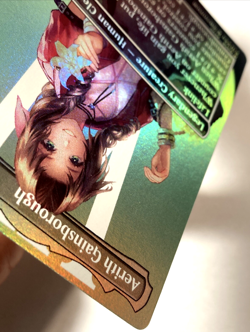 MTG Aerith Gainsborough (Borderless Foil) Final Fantasy 0374 FFVII FF7 NM - Image 5