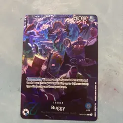 Buggy (English Version 2nd Anniversary Set) OP09-042 One Piece Promotion Cards - Image 1