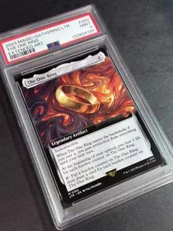 2023 MTG LOTR The One Ring Extended Art Psa 9 | Minas Morgul PSA 9 + 25 Foils NM - Image 2