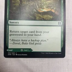 MTG Bala Ged Sanctuary Recovery 180 Zendikar Rising ZNR Uncommon Sorcery Land - Image 4