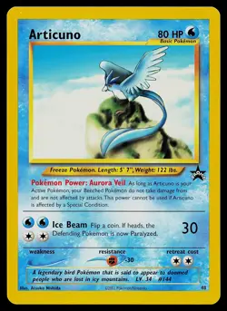 Pokemon Card - Articuno 48 WOTC Black Star Promo - Image 1