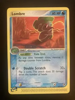 Lombre #45/100 Sandstorm 2003 Regular Non-Holo Pokemon e-Card LP - Image 1