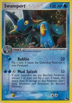 POKEMON TCG - Swampert Holographic Promo Card 5/17 - Image 1