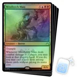 FOIL MINDLEECH MASS X4 Ravnica Remastered Magic MTG MINT CARD - Image 1