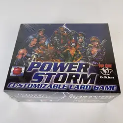 Power Storm TCG CCG Sealed Booster Box Customizable Card Game By Top Cow 2006 - Image 1