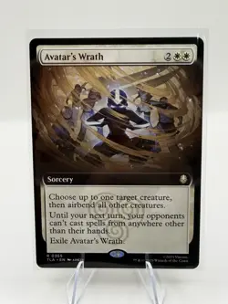 Avatar's Wrath Avatar: The Last Airbender Foil MTG - Image 1
