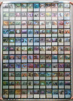 MTG Uncut Foil Sheet - War of the Spark - Mythic Planeswalker Sheet - Image 1