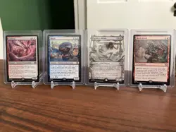 Deceit, Curious Colossus Showcase, Meek Attack & Catharsis - Mythic Lot - Lorwyn - Image 1