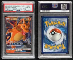 Charizard GX Pokemon Sun & Moon Black Star Promo PSA 8 - Image 3