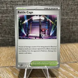 2X Battle Cage 085/094 - Pokemon TCG: Phantasmal Flames - Image 1