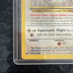 Dragonite #5 WB the First Movie Promo Pokemon - Image 3