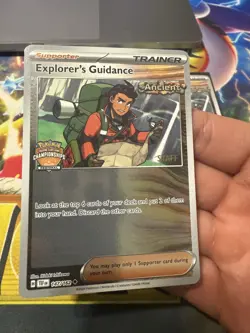 Pokemon Explorer's Guidance 147/162 Regional Championships STAFF Promo NM + FREE - Image 1