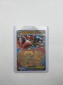 Mega Lucario EX 077/132 Mega Evolution Holo NM Near Mint Pokemon TCG - Image 1