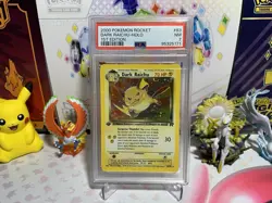 PSA 7 Pokemon 1st Edition Team Rocket Secret Rare Holo Dark Raichu - 83/82 - Image 1