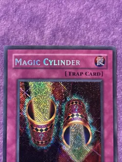 1x YuGiOh MAGIC CYLINDER Reverse Secret Rare MP LON-104 MISPRINT - Image 2