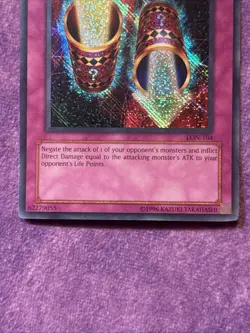 1x YuGiOh MAGIC CYLINDER Reverse Secret Rare MP LON-104 MISPRINT - Image 3