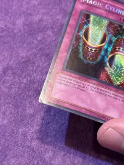 1x YuGiOh MAGIC CYLINDER Reverse Secret Rare MP LON-104 MISPRINT - Image 4