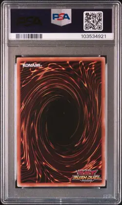 PSA 10 GM Red Eyes Black Dragon #JP076 Over Rush Rare YuGiOh Rush Duel Japanese - Image 2