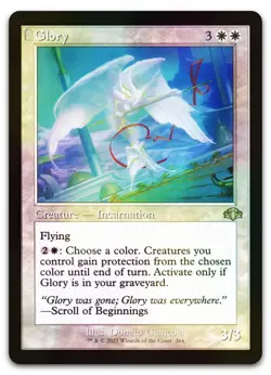 Glory (Retro Frame) #264 (Foil) (NM) Dominaria Remastered DMR Magic MTG - Image 1