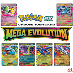 Pokemon EX Mega Evolution Choose Your Card & Complete Your Set Double Rare TCG - Image 1