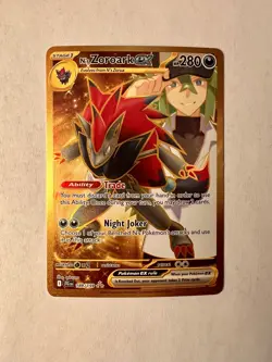N's Zoroark ex 189/159 Sv09: Journey Together Holo NM Pokemon Card TCG - Image 1