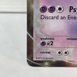 Mewtwo EX Holo Ultra Rare Card 54/113 Legendary Treasures 2013 Pokemon TCG (LP) - Image 2