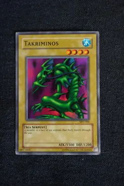 Yu-Gi-Oh! TCG Takriminos MP1-006 Limited Super Rare LP - Image 1