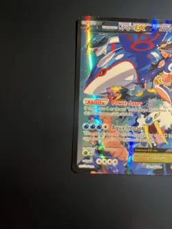 Pokemon TCG Team Aqua's Kyogre-EX Double Crisis Holo Card 6/34 - Image 4