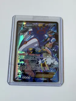 Pokemon TCG Team Aqua's Kyogre-EX Double Crisis Holo Card 6/34 - Image 1