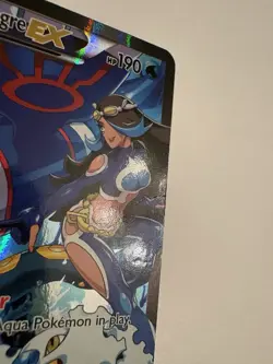 Pokemon TCG Team Aqua's Kyogre-EX Double Crisis Holo Card 6/34 - Image 4