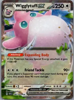 Wigglytuff ex - 040/165 SV: Scarlet & Violet 151 - Pokemon Card - NM - Image 1