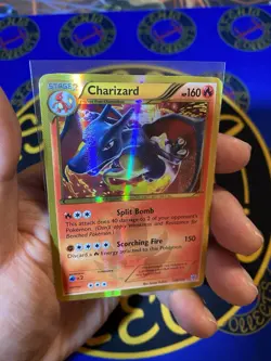Pokemon TCG Charizard Holo Card 136/135 Plasma Storm AMAZING Centering MP / LP - Image 4