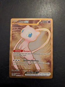 Mew ex - (151 Metal Card) 205/165 Sv: Scarlet & Violet 151 Pokemon Card TCG - Image 1