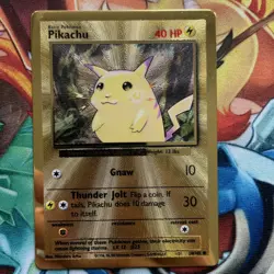 Pokemon TCG Celebrations Pikachu Gold Metal Card 58/102 - Image 1