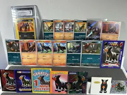 Pokemon Lot of Cards and Stickers All Houndour #228 Houndour Only Lot of 20 - Image 2