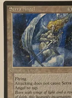 Magic The Gathering MTG SERRA ANGEL Quay Promo 6x9 Oversize Jumbo Card! - Image 2