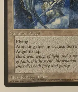Magic The Gathering MTG SERRA ANGEL Quay Promo 6x9 Oversize Jumbo Card! - Image 4