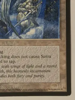 Magic The Gathering MTG SERRA ANGEL Quay Promo 6x9 Oversize Jumbo Card! - Image 5