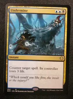 Undermine Starter Commander Decks NM Regular Magic The Gathering MTG Tcg - Image 1