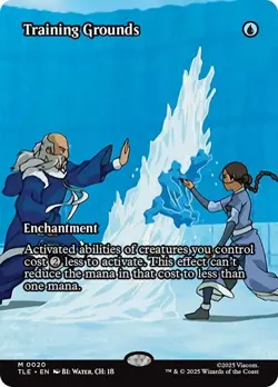 Training Grounds * Borderless FOIL * - TLE Avatar: The Last Airbender Eternal - Image 1