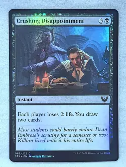 Crushing Disappointment 68 Strixhaven: School of Mages Foil Magic The Gathering - Image 1