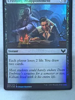 Crushing Disappointment 68 Strixhaven: School of Mages Foil Magic The Gathering - Image 2