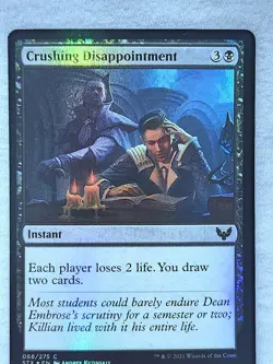 Crushing Disappointment 68 Strixhaven: School of Mages Foil Magic The Gathering - Image 3